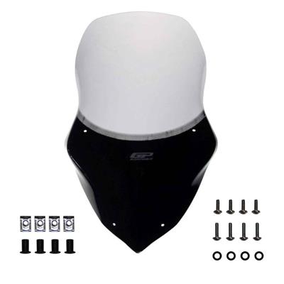 GP Kompozit SYM Jet 14 2017-2022 Uyumlu Baskılı Ön Cam Şeffaf