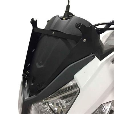 GP Kompozit SYM Jet 14 2017-2022 Uyumlu Baskılı Ön Cam Füme