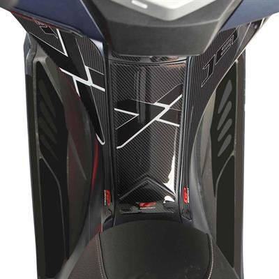 GP Kompozit SYM Jet X 125 2022 Uyumlu Tank Pad Seti Karbon