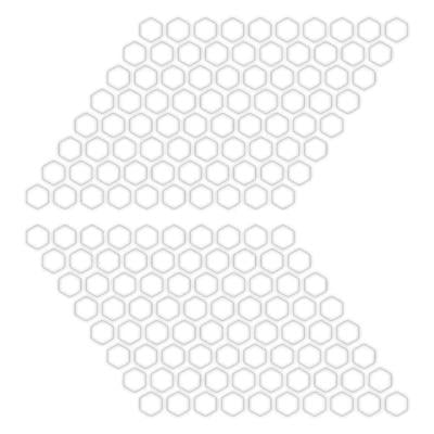 GP Kompozit Universal 160 Parça Petek Pad Şeffaf