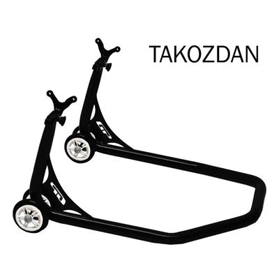 GP Kompozit Universal Demir Arka Kaldırma Sehpası Siyah - Takoz