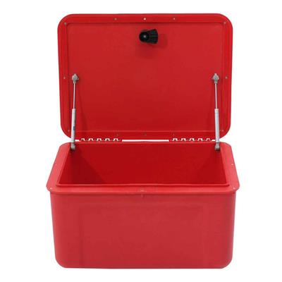 GP Kompozit Universal Plastik Isı Yalıtımlı Pizza Servis Çantası Kırmızı