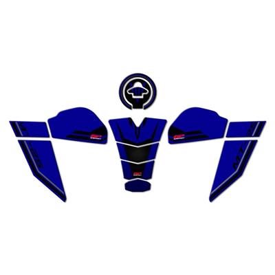 GP Kompozit Yamaha MT-25 2020-2024 Uyumlu Tank Pad Seti Mavi