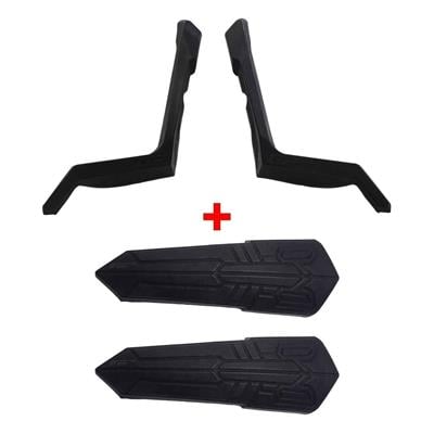 GP Kompozit Yamaha XMAX 250-400 2018-2022 Uyumlu Bacak Koruma Siyah