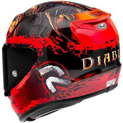 Hjc RPHA12 Diablo Blizzard MC1 Kapalı Kask