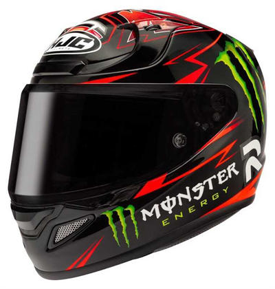 Hjc Rpha12 Quartararo Replıca Mc1 Kapalı Kask