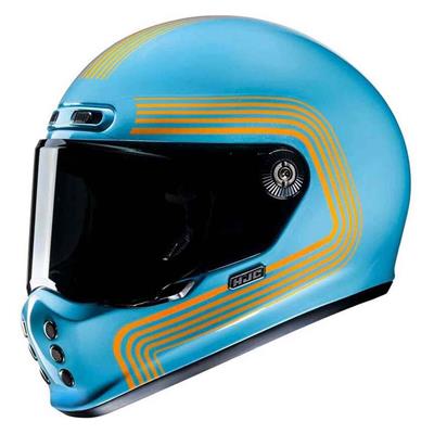 Hjc V10 Fonı Mc27 Kapalı Kask