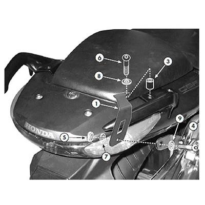 Kappa KLX174KIT HONDA CBF 500-600-1000 Yan Çanta Taþıyıcı Bağlantı Kiti