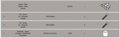 Kappa KRA5103 BMW F650GS -  F700GS - F800GS - F800GS ADV. (08-18) Arka Çanta Tasiyici