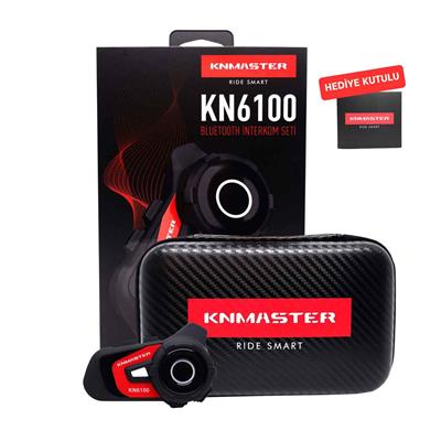 KNMASTER KN6100 MOTOSİKLET BLUETOOTH INTERKOM KULAKLIK SETİ