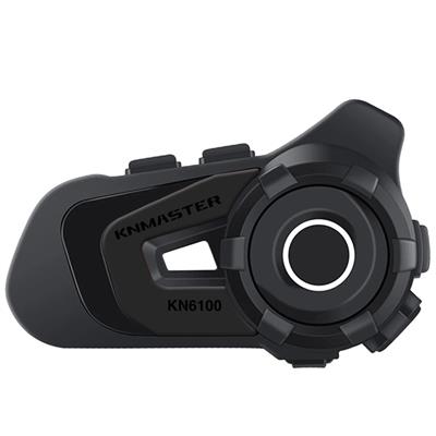 KNMASTER KN6100 MOTOSİKLET BLUETOOTH INTERKOM KULAKLIK SETİ SİYAH