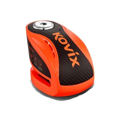 Kovix KNX10-FO Alarmlı  Disk Kilit Turuncu