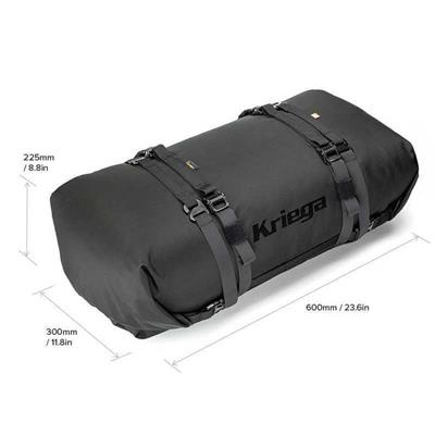 Kriega Krp40 Rollpack Motosiklet Çantası Siyah