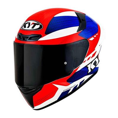 KYT TT-REVO KASK GEAR BLUE / RED