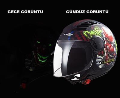 Ls2 Airflow Happy Dreams Açık Motosiklet Kaskı