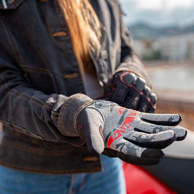 Ls2 Chaki Kadın Motosiklet Eldiveni