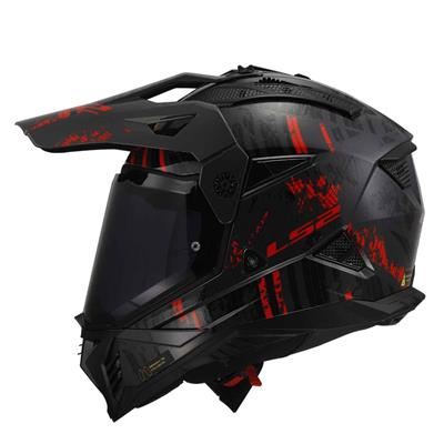 Ls2 Pioneer 2 Crazy Kros Motosiklet Kaskı