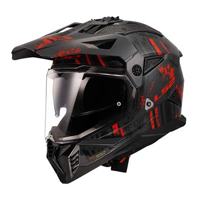 Ls2 Pioneer 2 Crazy Kros Motosiklet Kaskı