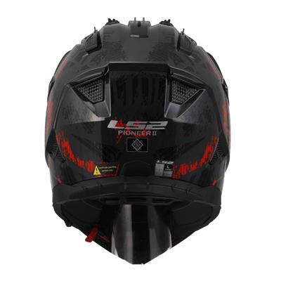 Ls2 Pioneer 2 Crazy Kros Motosiklet Kaskı