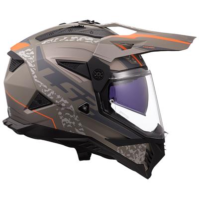 Ls2 Pioneer 2 Devor Kros Motosiklet Kaskı