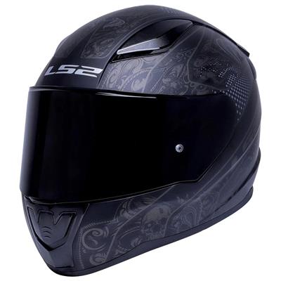 Ls2 Rapid 2 Crypt Full Face Motosiklet Kaskı Siyah Vizörlü