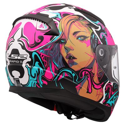 Ls2 Rapid 2 Cyberg Kapalı Kask