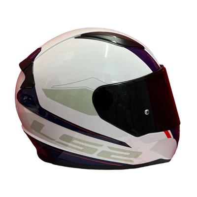 Ls2 Rapid 2 Driveway Full Face Motosiklet Kaskı Şeffaf + Siyah Vizörlü