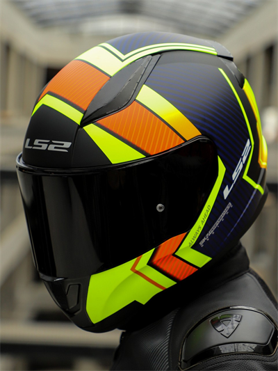 Ls2 Rapid 2 Extra Full Face Motosiklet Kaskı Siyah Vizörlü