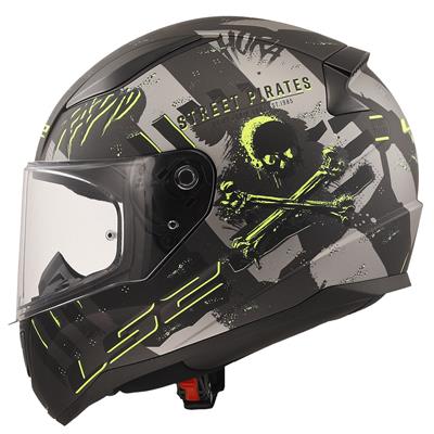 Ls2 Rapid 2 Pirates Kapalı Kask