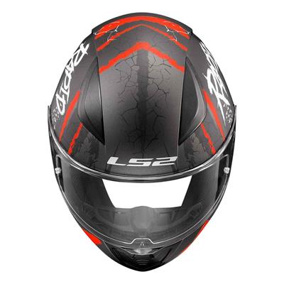 Ls2 Rapid 2 Raven Kapalı Kask