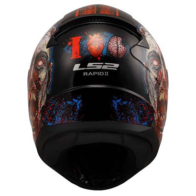 Ls2 Rapid 2 Zombie Kapalı Motosiklet Kaskı