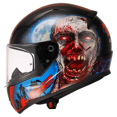 Ls2 Rapid 2 Zombie Kapalı Motosiklet Kaskı