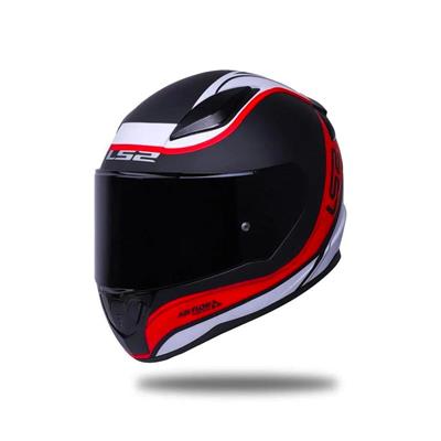 Ls2 Rapid Deeper Full Face Motosiklet Kaskı - Şeffaf + Siyah Vizörlü