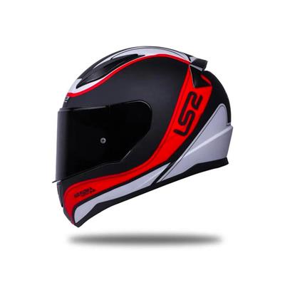 Ls2 Rapid Deeper Full Face Motosiklet Kaskı - Şeffaf + Siyah Vizörlü