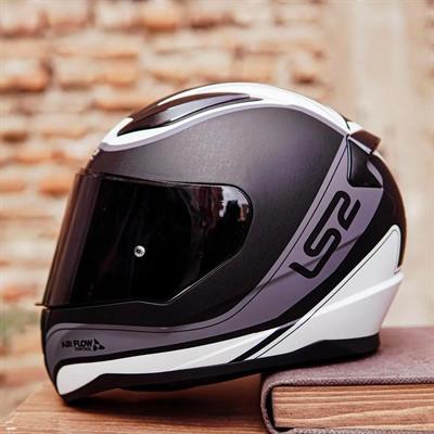 Ls2 Rapid Deeper Full Face Motosiklet Kaskı - Siyah Vizörlü