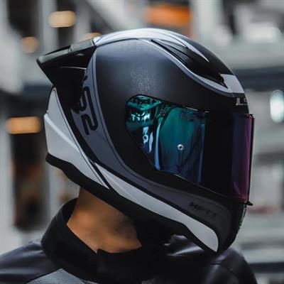 Ls2 Rapid Deeper Race Full Face Motosiklet Kaskı Yarış Spoiler + Gökkuşağı Vizör