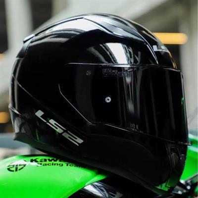 Ls2 Rapid Full Face Motosiklet Kaskı - Siyah Vizörlü