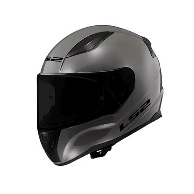 Ls2 Rapid Full Face Motosiklet Kaskı - Şeffaf + Siyah Vizörlü