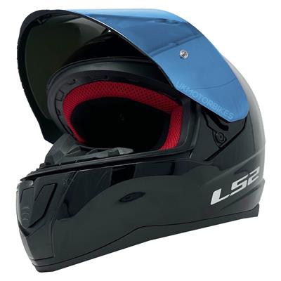 Ls2 Rapid Full Face Motosiklet Kaskı - Koyu Mavi Vizörlü