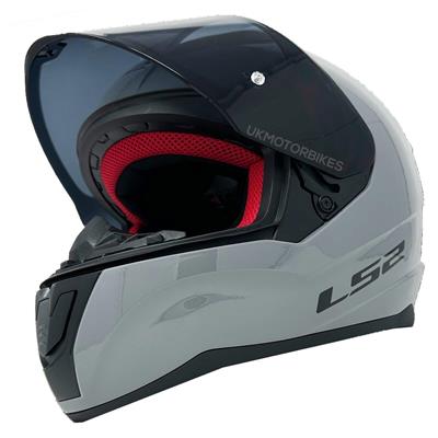 Ls2 Rapid Full Face Motosiklet Kaskı - Siyah Vizörlü