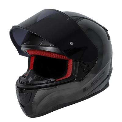 Ls2 Rapid Full Face Motosiklet Kaskı - Siyah Vizörlü