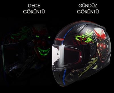 Ls2 Rapid Happy Dreams Full Face Motosiklet Kaskı