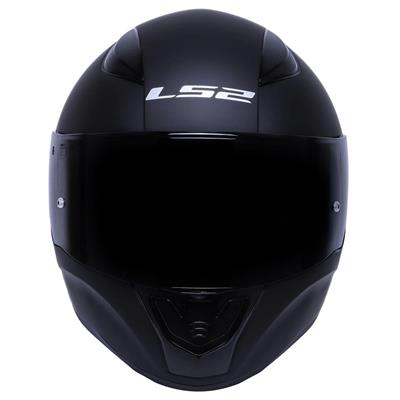 Ls2 Rapid Mat Siyah Kask Siyah Vizörlü