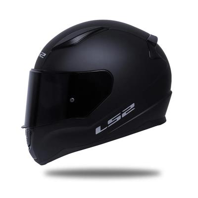 Ls2 Rapid Mat Siyah Kask Siyah Vizörlü