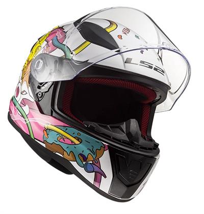 Ls2 Rapid Mini Crazy Pop Çocuk Kaskı