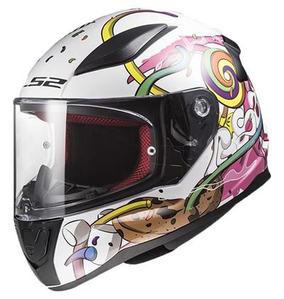 Ls2 Rapid Mini Crazy Pop Çocuk Kaskı