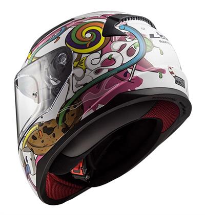 Ls2 Rapid Mini Crazy Pop Çocuk Kaskı