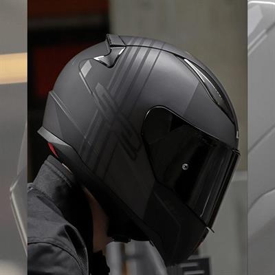 Ls2 Rapid Multiply Full Face Motosiklet Kaskı - Siyah Vizörlü