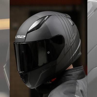 Ls2 Rapid Multiply Full Face Motosiklet Kaskı - Siyah Vizörlü