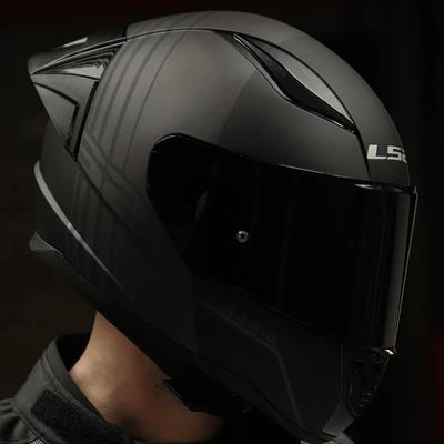 Ls2 Rapid Multiply Race Full Face Motosiklet Kaskı Yarış Spoiler + Şeffaf ve Kırmızı Vizör